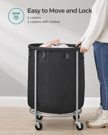 45 Gal. Laundry Basket with Wheels - HWLEXTRA 