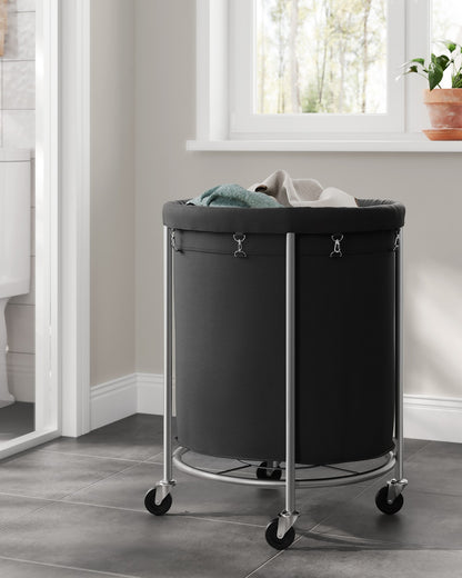45 Gal. Laundry Basket with Wheels - HWLEXTRA 