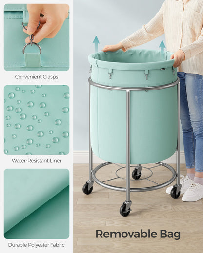 45 Gal. Laundry Basket with Wheels - HWLEXTRA 