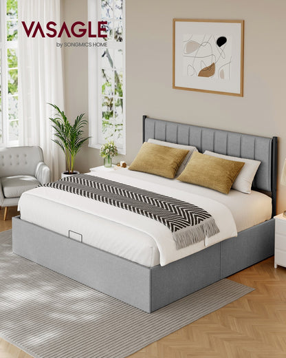 Lift Up Storage Bed Frame King Size