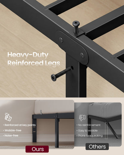 Twin Metal Bed Frame 14 Inches Tall - image 12