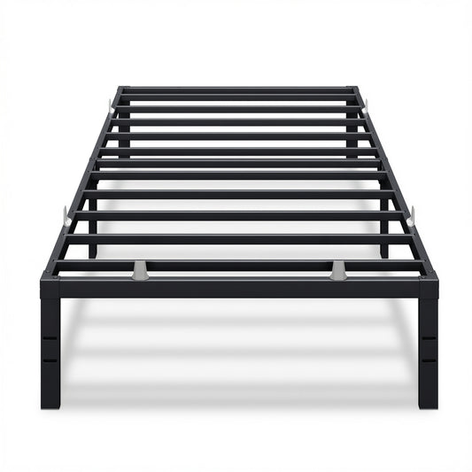 Twin Metal Bed Frame 14 Inches Tall - image 1