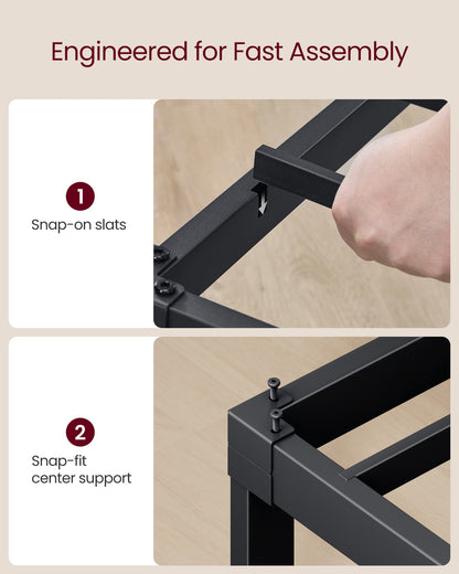Twin Metal Bed Frame 14 Inches Tall - image 5