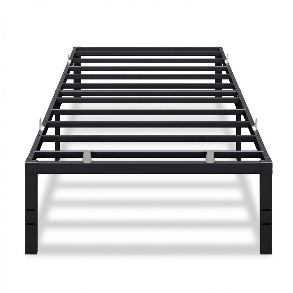 Twin Metal Bed Frame 18 Inches Tall - image 1