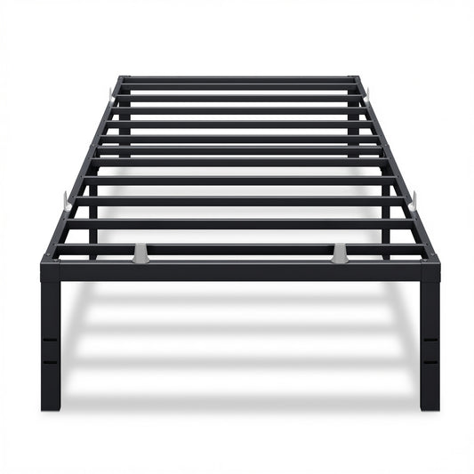 Twin Metal Bed Frame 18 Inches Tall - image 1