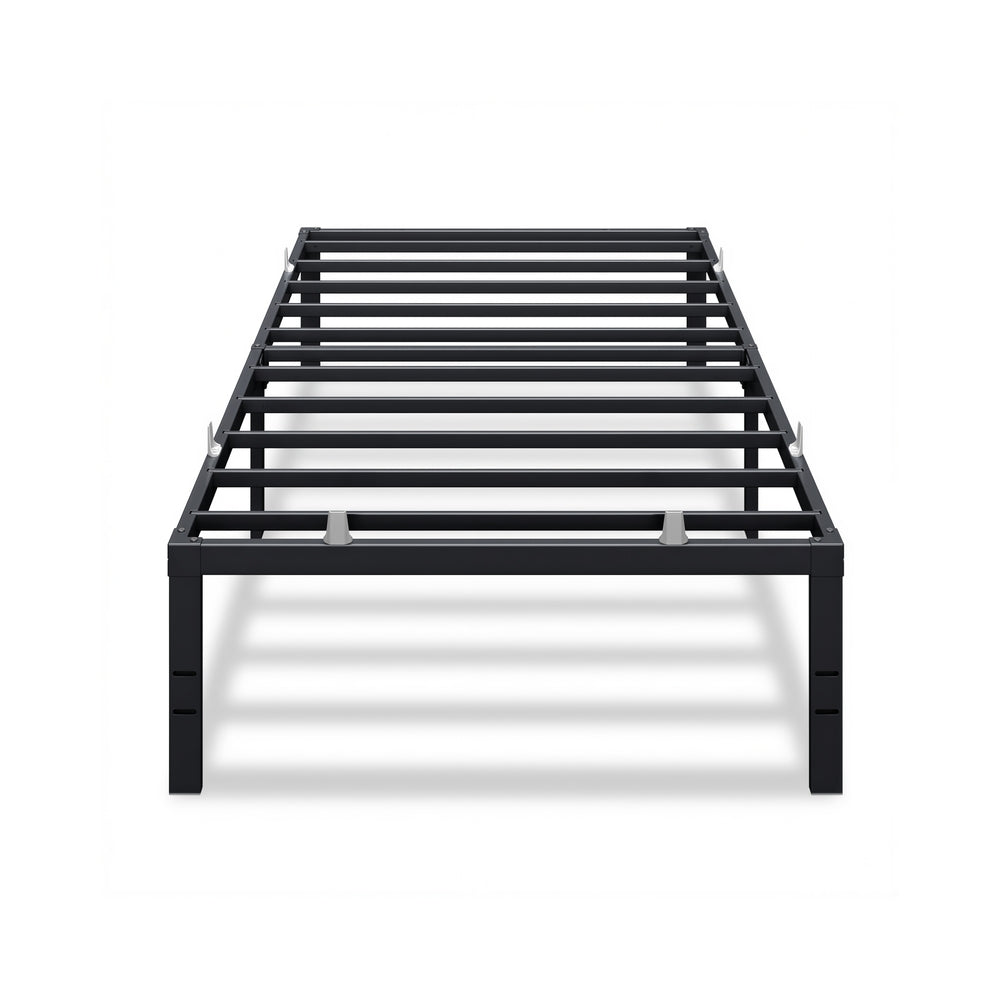 Twin Metal Bed Frame 18 Inches Tall - image 2