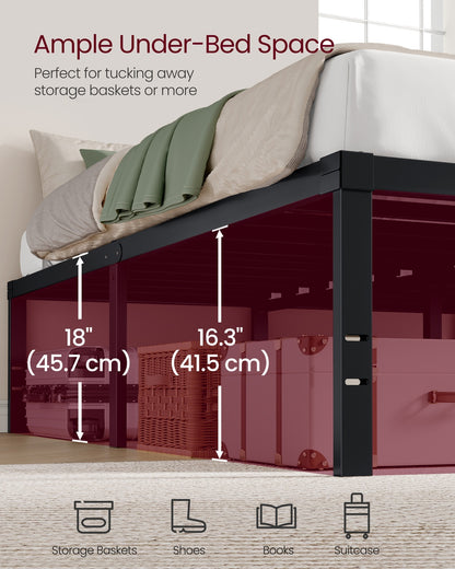 Twin Metal Bed Frame 18 Inches Tall - image 7