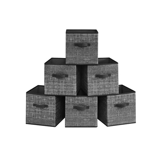 Non-Woven Fabric Storage Cubes with Double Handles - HWLEXTRA 