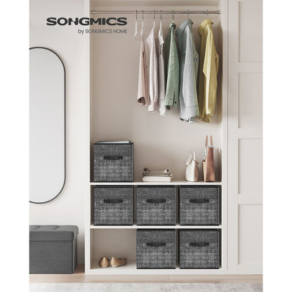 Non-Woven Fabric Storage Cubes with Double Handles - HWLEXTRA 