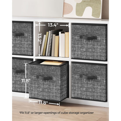 Non-Woven Fabric Storage Cubes with Double Handles - HWLEXTRA 