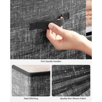 Non-Woven Fabric Storage Cubes with Double Handles - HWLEXTRA 