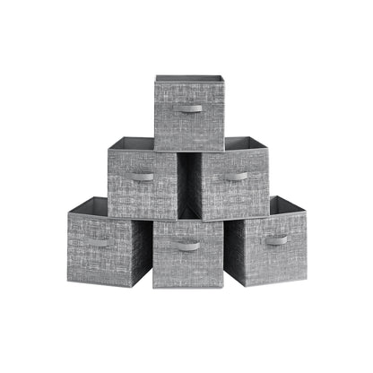 Non-Woven Fabric Storage Cubes with Double Handles - HWLEXTRA 