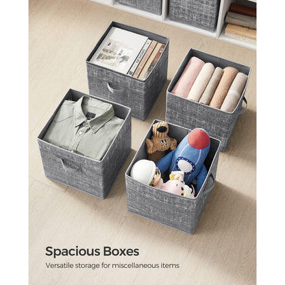 Non-Woven Fabric Storage Cubes with Double Handles - HWLEXTRA 
