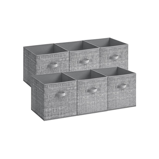 Non-Woven Fabric Storage Cubes with Double Handles - HWLEXTRA 
