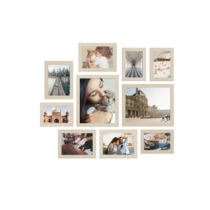 Collage Picture Frames, Set of 10