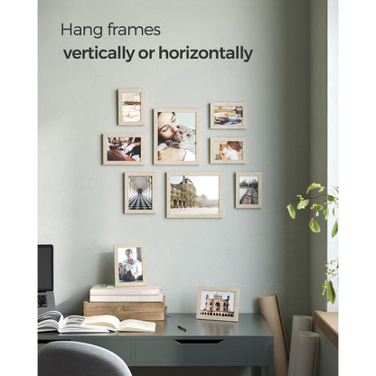 Collage Picture Frames, Set of 10
