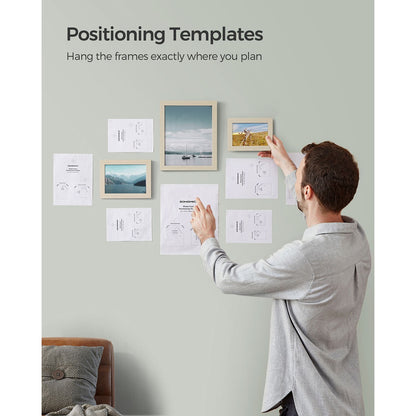 Collage Picture Frames, Set of 10