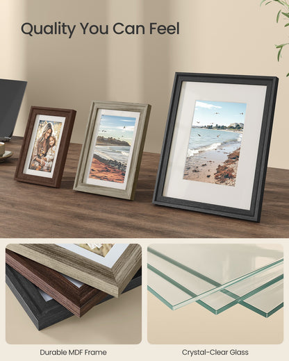 Picture Frames with 16 Mats, Set of 10 Collage Photo Frames - image 5