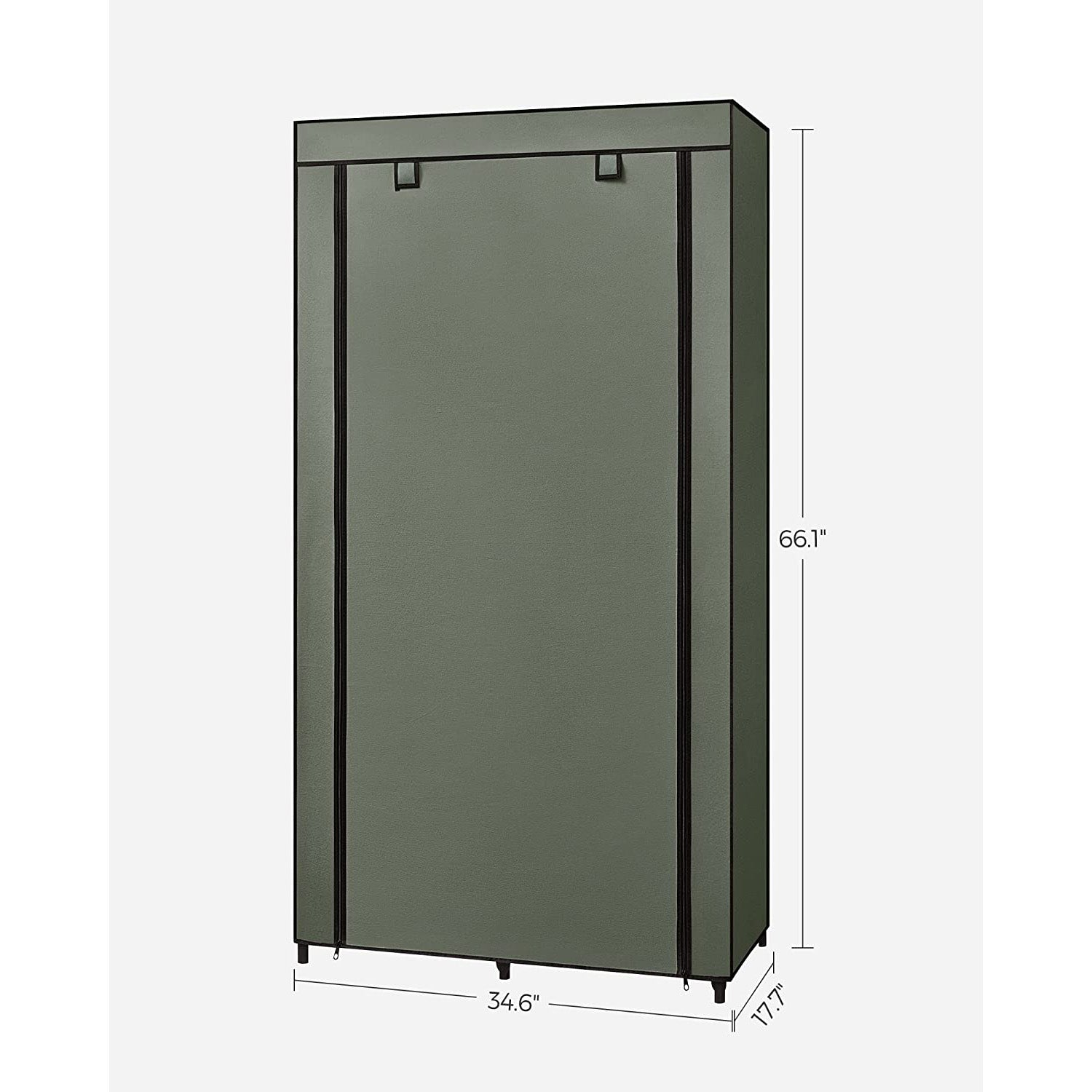 Large Capacity Wardrobe Closet Organizer with 6 Shelves - image 2