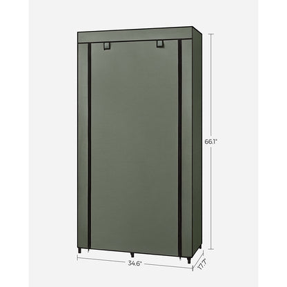 Large Capacity Wardrobe Closet Organizer with 6 Shelves - image 2