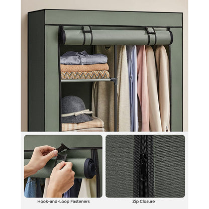 Large Capacity Wardrobe Closet Organizer with 6 Shelves - image 4