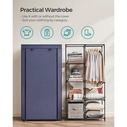 Large Capacity Wardrobe Closet Organizer with 6 Shelves - image 13