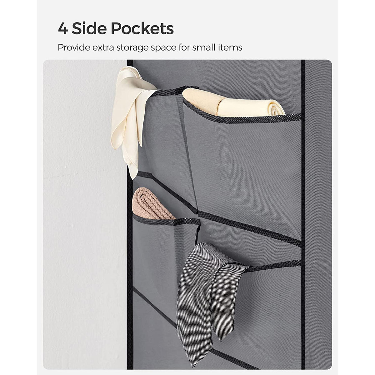 Wardrobe Closet Organizer with Cover