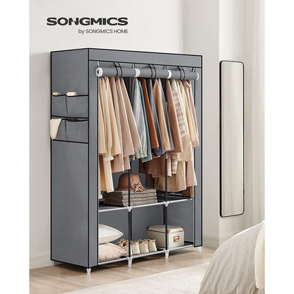 Wardrobe Closet Organizer with Cover