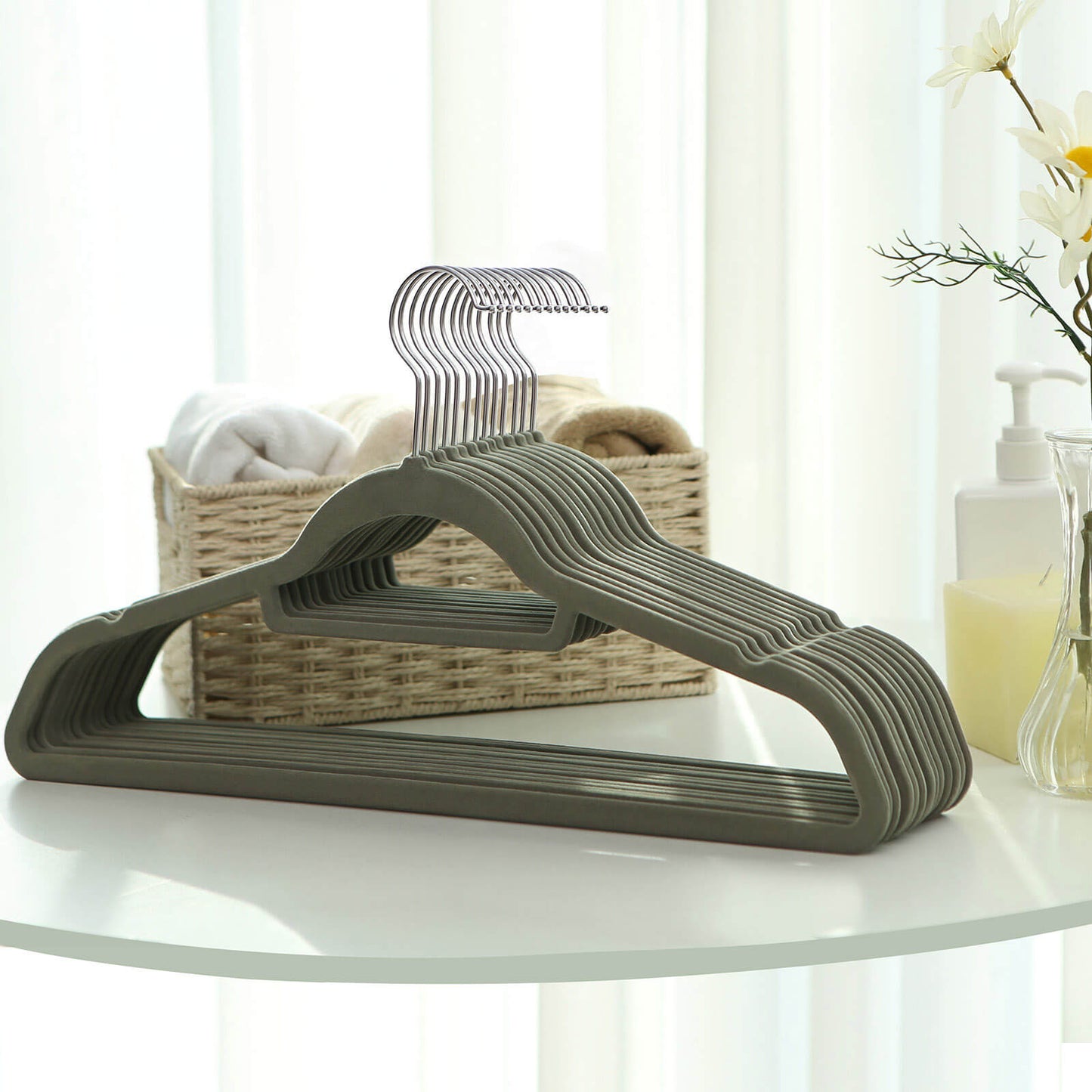 Velvet Clothes Hangers - image 3