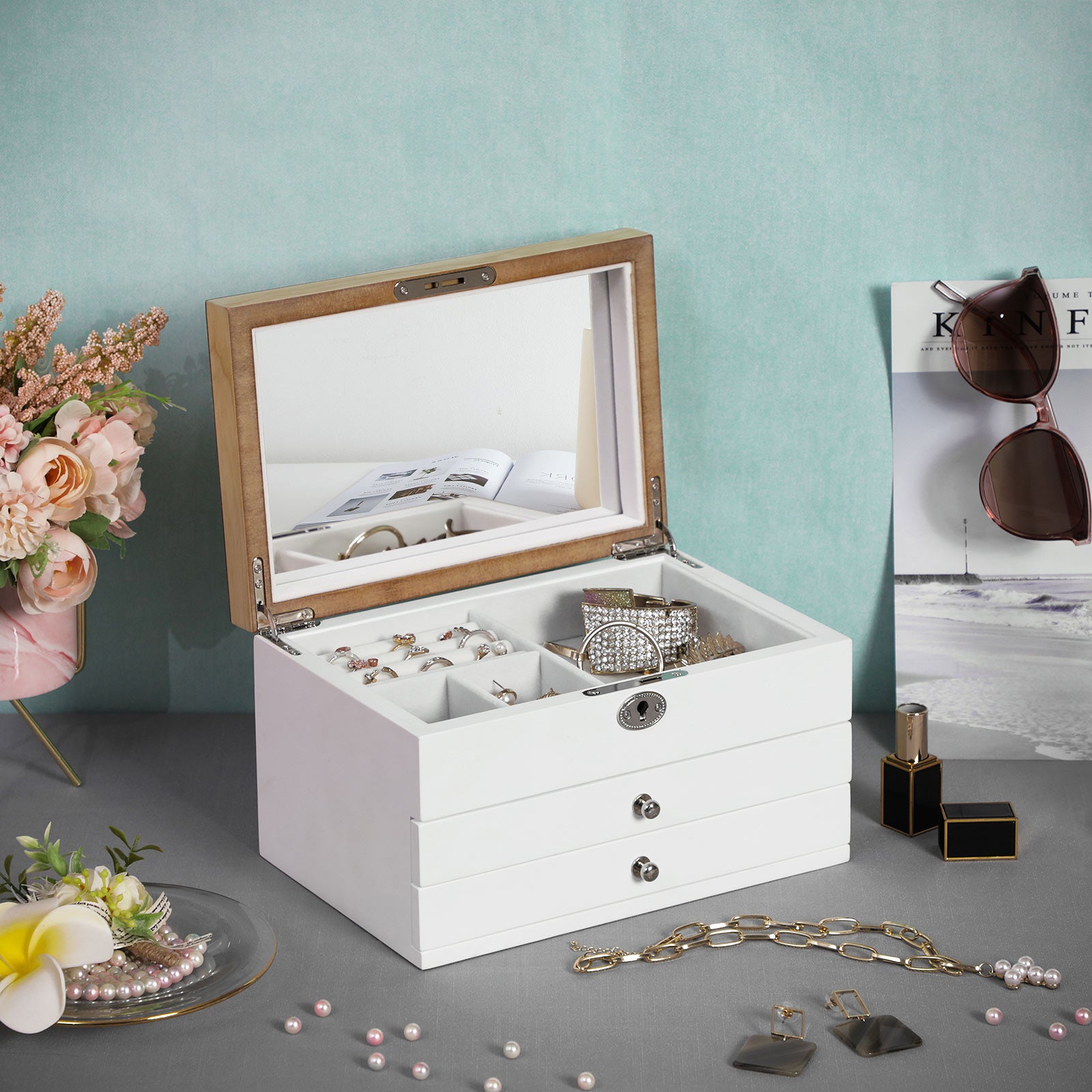 Wooden Jewelry Organizer - image 4