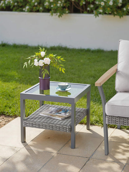 Sencillo Collection - Glass Table