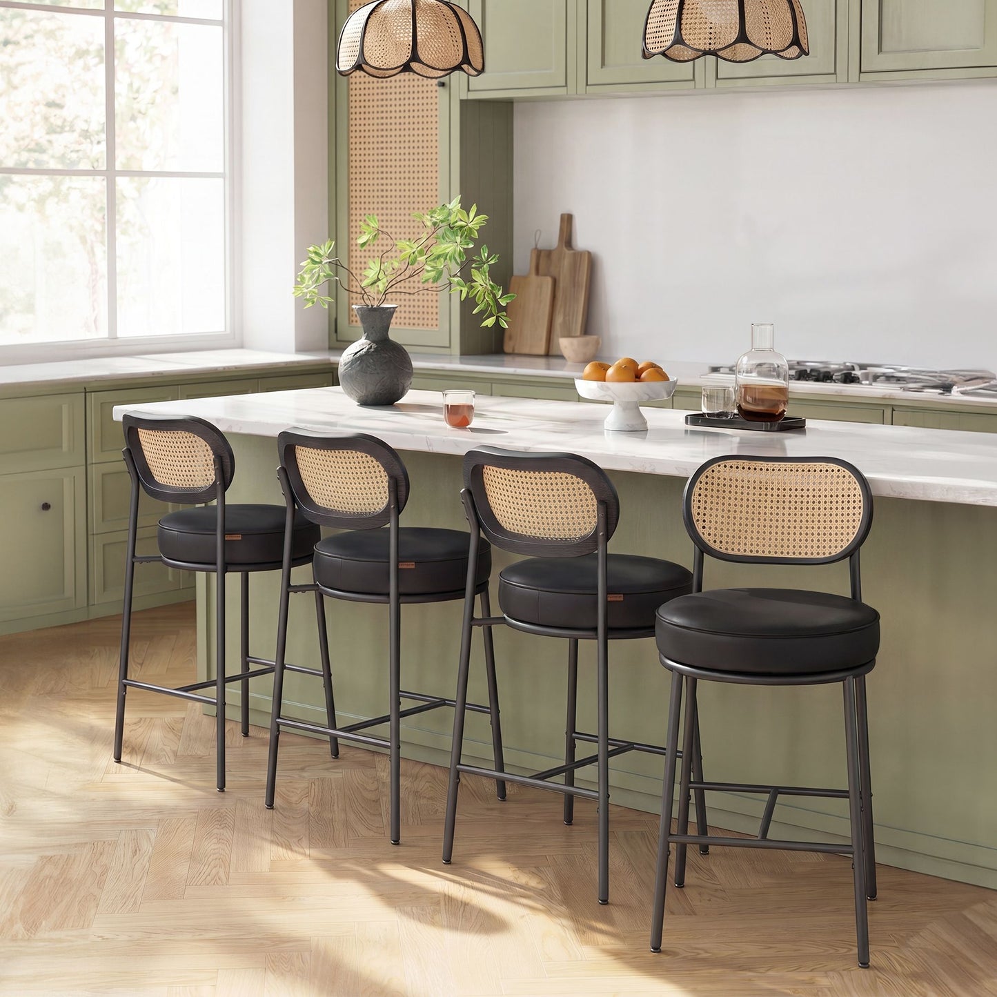 Bar Stools Set of 4 - image 6