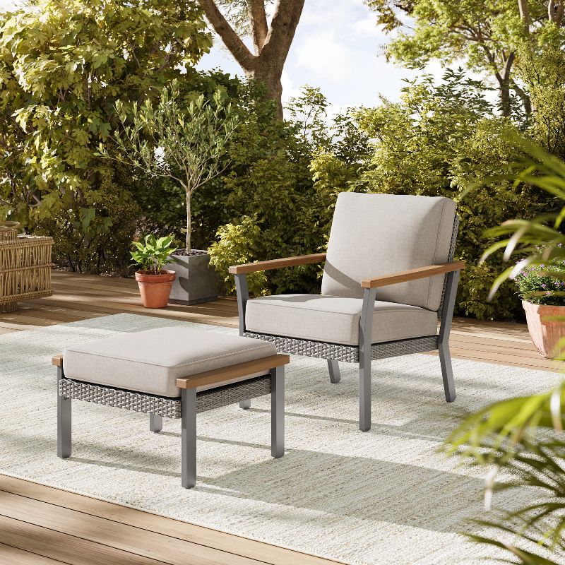 HOME Sencillo Collection - Ottoman, Patio Stool