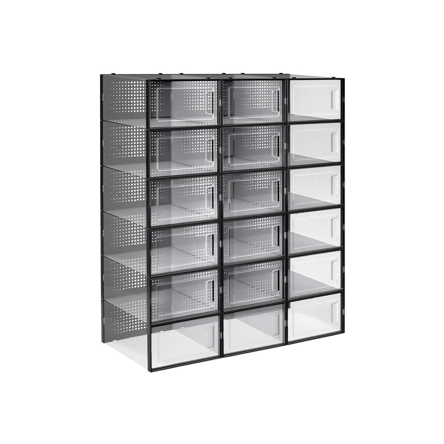 18-Stackable Shoe Boxes - HWLEXTRA