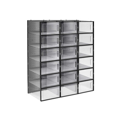 18-Stackable Shoe Boxes - HWLEXTRA
