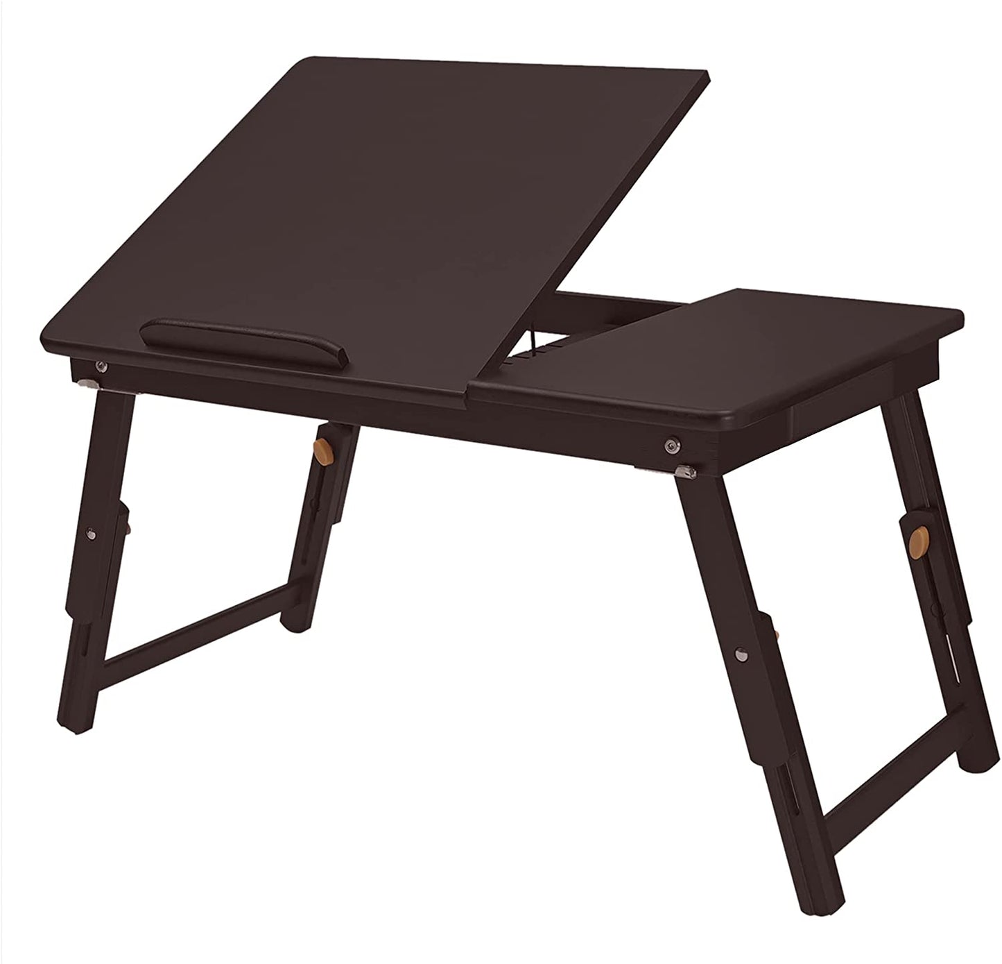Natural Color Bamboo Adjustable Laptop Desk - HWLEXTRA