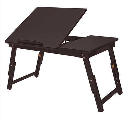 Natural Color Bamboo Adjustable Laptop Desk - HWLEXTRA