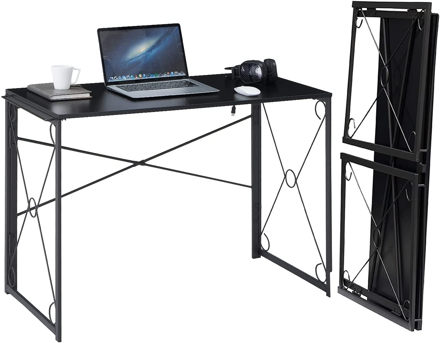 59’’x59’’ L Shaped Computer Desk, Large Corner Gaming Table, Multi-Usage