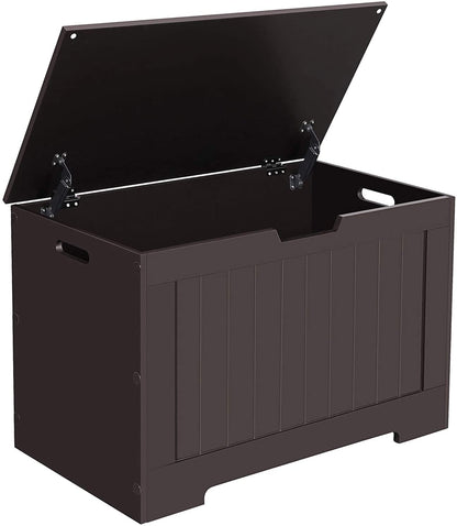 White Storage Chest Bench with Lift Top - HWLEXTRA