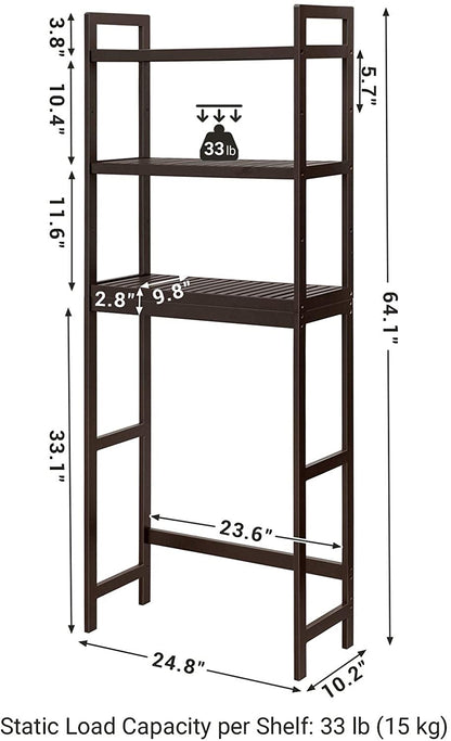 Adjustable Shelves Bathroom Organizer - HWLEXTRA