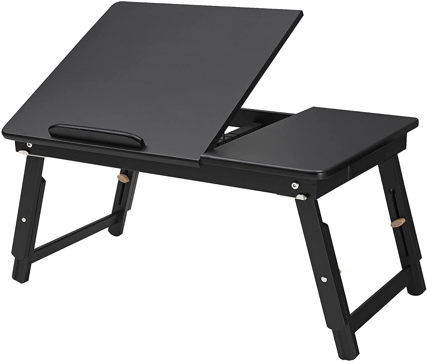 Natural Color Bamboo Adjustable Laptop Desk - HWLEXTRA