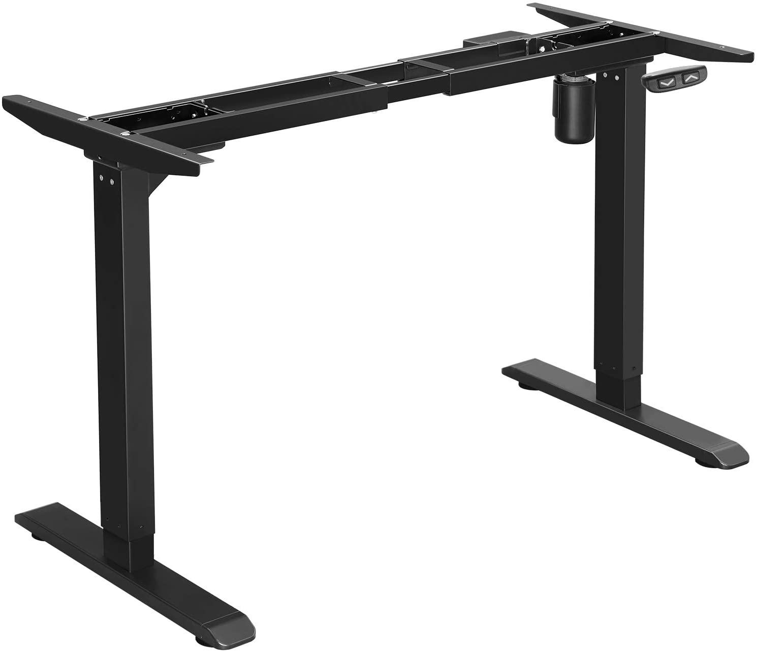 Electric Desk Frame, Standing Desk Stand, with Continuous Height Adjustment, Adjustable Length