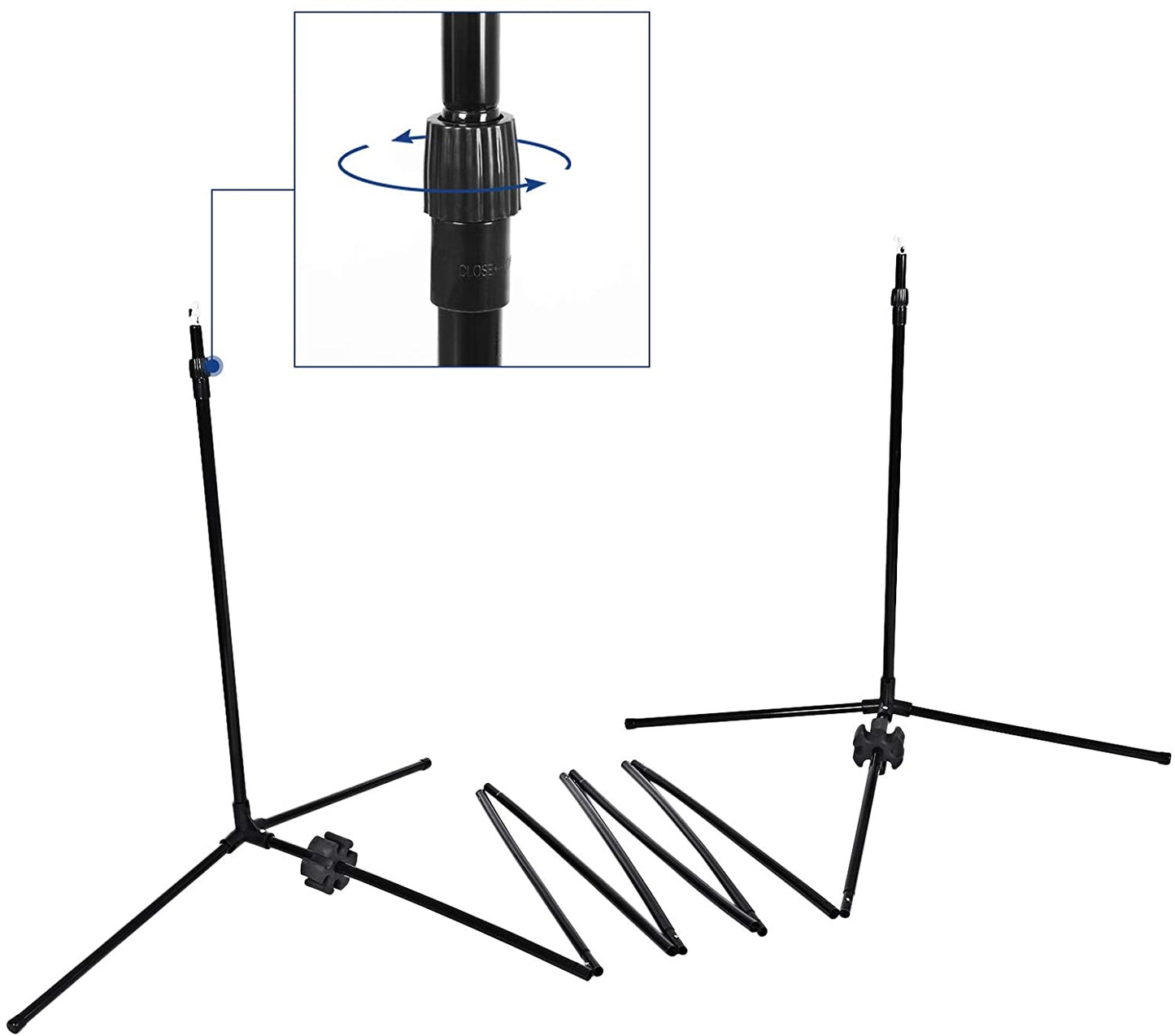 Badminton Net Set, Portable Sports Set for Badminton, Tennis, Kids Volleyball, Pickleball
