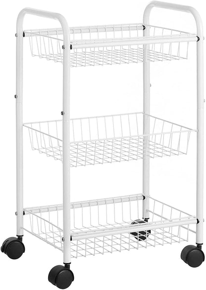 3-Tier Rolling Utility Cart - view 9
