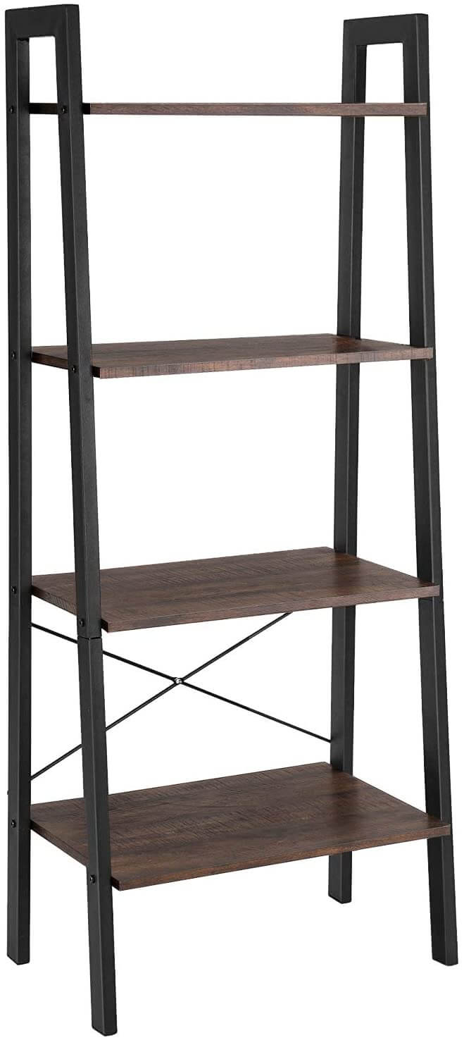 4-Tier Bookshelf & Storage Rack - HWLEXTRA
