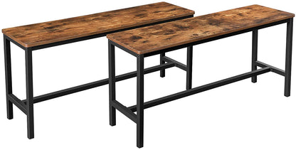 MARLEY  Dining Benches (Set of 2) - HWLEXTRA
