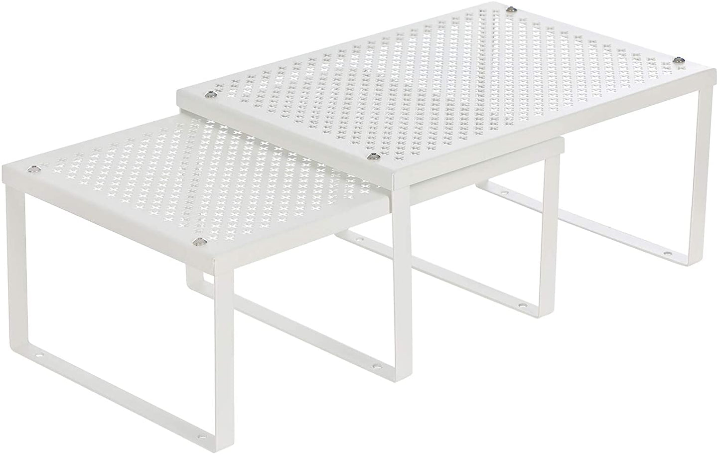 Cabinet Shelf Organizer, Stackable, Expandable - HWLEXTRA 