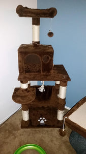 Dual Platforms Cat Tree - HWLEXTRA