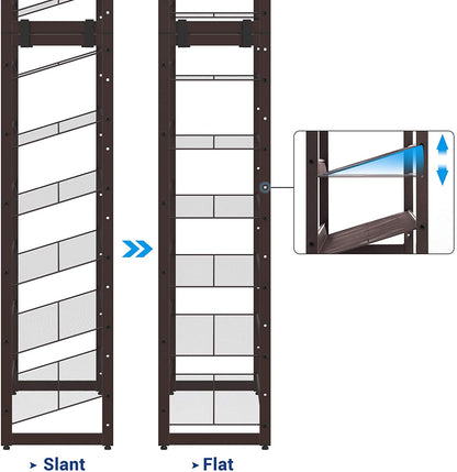 Adjustable 12-Tier Shoe Rack - HWLEXTRA