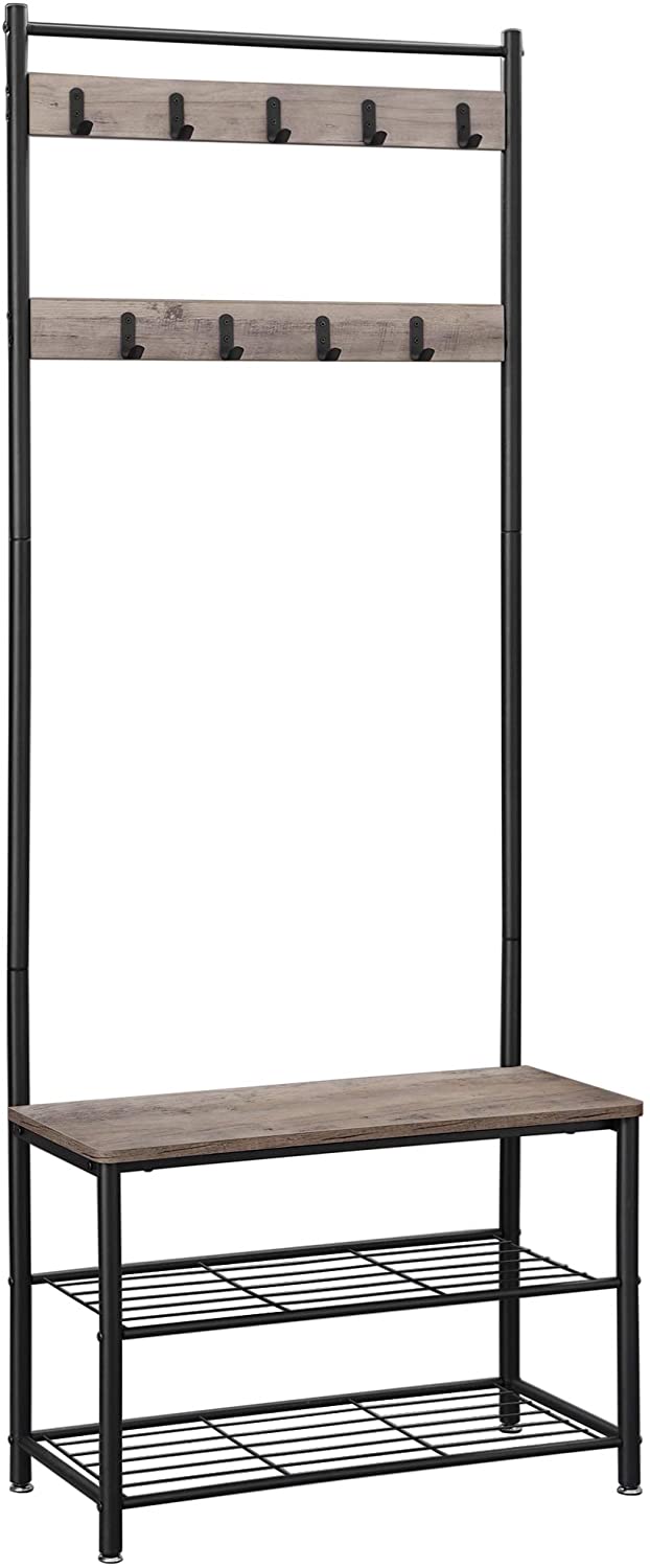 Vintage Entryway Coat Rack - HWLEXTRA